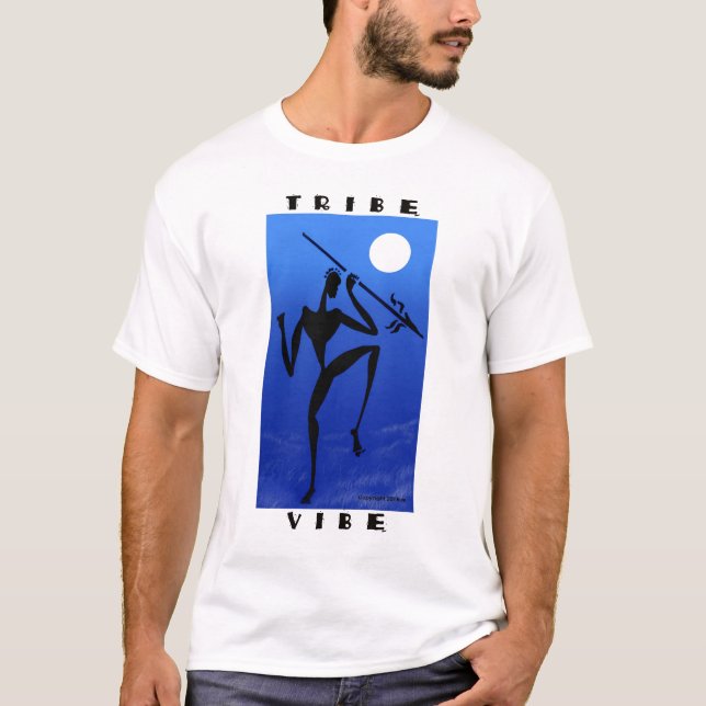 Tribe VIBE Blue T-Shirt (Front)