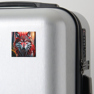 Tribe wolf magnet