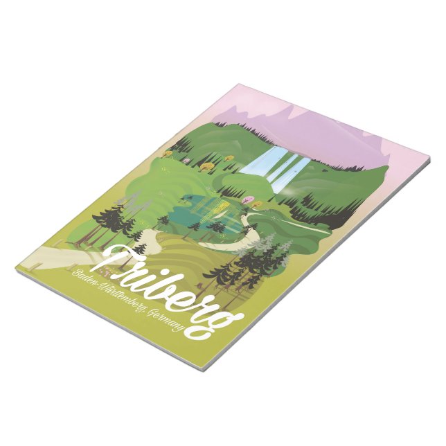 Triberg ,Baden-Württemberg, Germany Notepad (Angled)