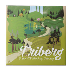 Triberg ,Baden-Württemberg, Germany Tile