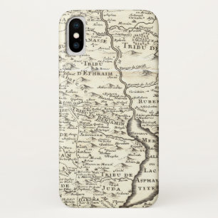 Tribes of Israel - Antique Map of Promised Land Case-Mate iPhone Case