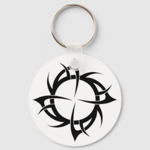 Trible Tattoo style Keychain