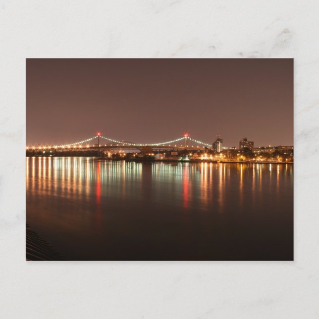 TRIBOROUGH BRIDGE, NYC POSTCARD (Front)