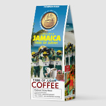 TRIBU DE JUDAH Café, Sac 12oz, Rôti foncé, Flath