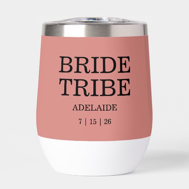 Tribu de la mariée Rose du désert tenue de mariage (Avant)