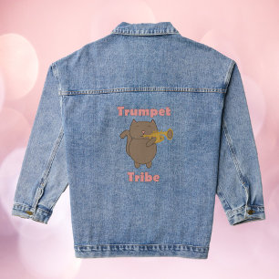 Tribu de la Trompette Chat Lettres Roses
