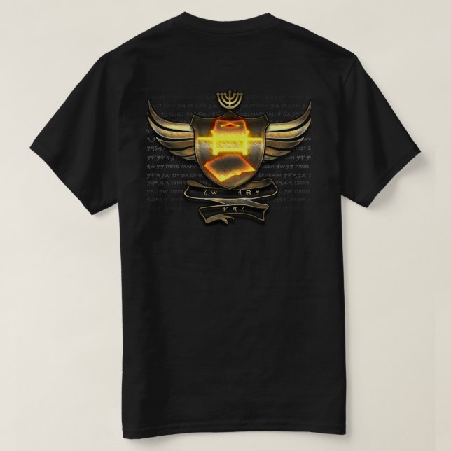 Tribu de T-shirt de signe de Lévi (hommes) (Design dos)