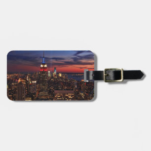 Tribute In Light Sept 11, World Trade Cntr ESB #2 Luggage Tag