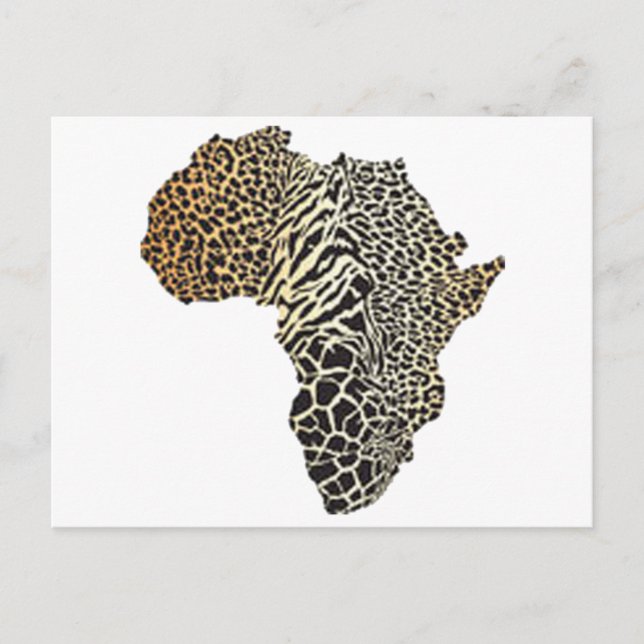 TRIBUTE TO ANIMALS POSTCARD (Front)