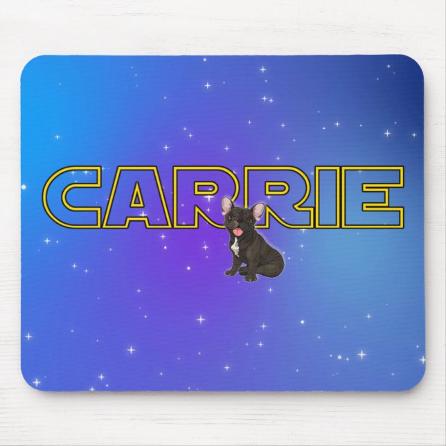 Tribute to Carrie Mouse Pad (Front)