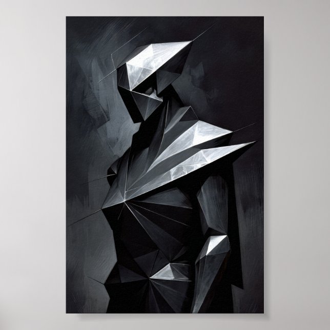 Tribute to Futurism, 1920 "Polyhedric Concept" Poster (Front)