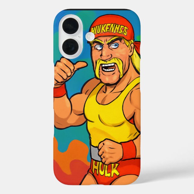 Tribute to Hulk Hogan Case-Mate iPhone Case (Back)