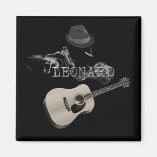 Tribute to Leonard cigarette Magnet