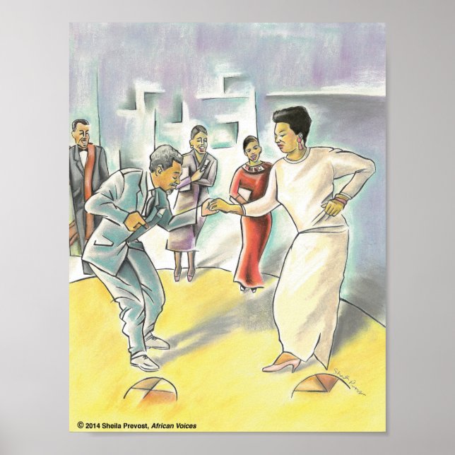 Tribute to Maya Angelou & Amiri Baraka Poster (Front)