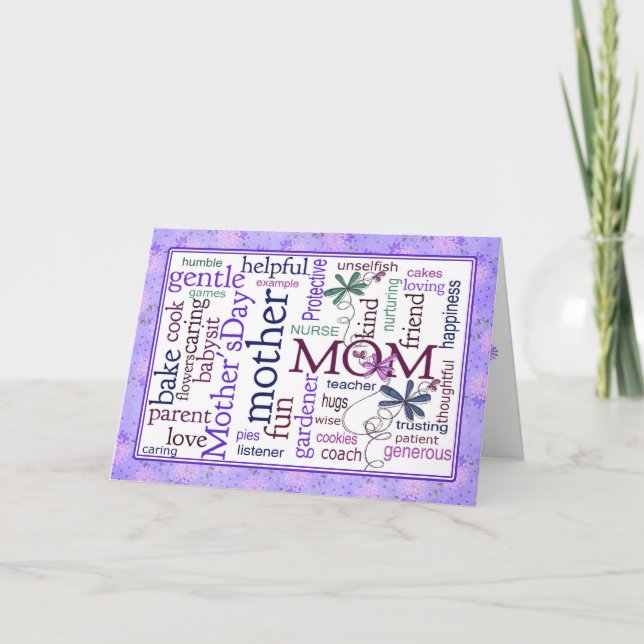 Tribute to Mom Card (Front)