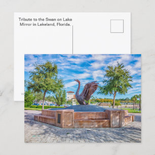 Tribute to the Swan Postcard