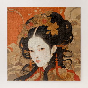 Tribute to Traditional Chinese Women Jigsaw Puzzle