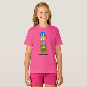 Triceratops Colorfun Cute Cartoon T-Shirt