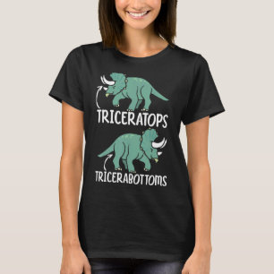 Triceratops Dinosaur Future Paleontologist Prehist T-Shirt