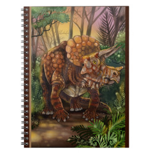 Triceratops Forest Notebook
