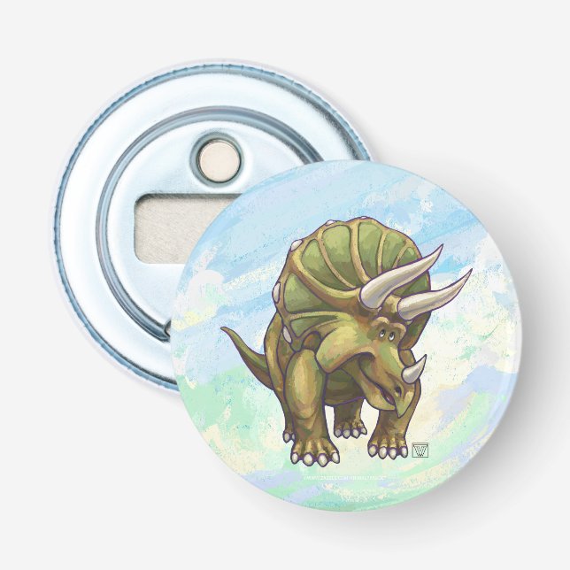 Triceratops Gifts & Accessories Bottle Opener (Front)