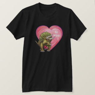 Triceratops In Love Valentine's Day T-Shirt