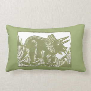 Triceratops Lumbar Pillow