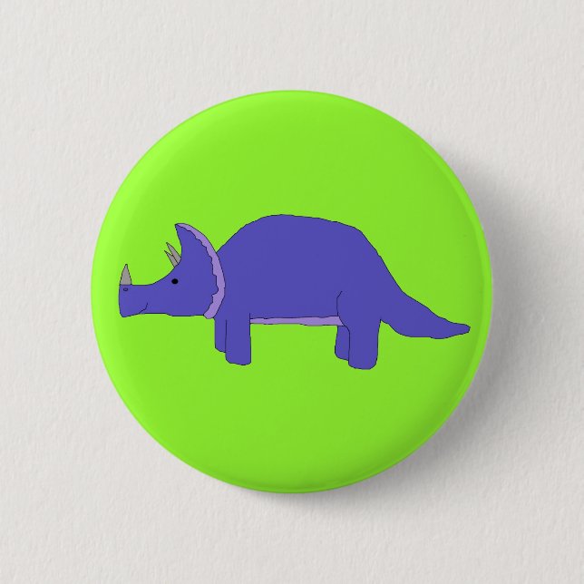 Triceratops pin (Front)