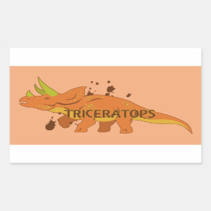 Triceratops Sticker