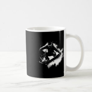 Trick Jump Nose Grab Snowboarding  Coffee Mug