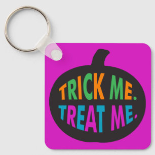 Trick Me Treat Me, Halloween Multi-Colour Keychain