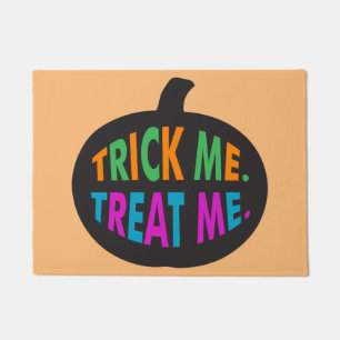 Trick Me Treat Me Multi-Colour Doormat