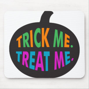 Trick Me Treat Me Multi-Colour Mouse Pad