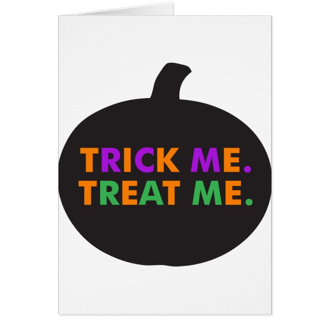 Trick Me Treat Me, Multi-Colours (Front)