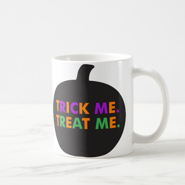 Trick Me Treat Me Multi-Colours Coffee Mug (Right)