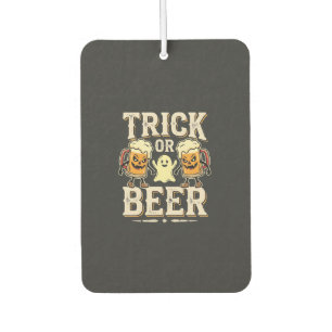 Trick or Beer Halloween Beer Design_1 Air Freshener