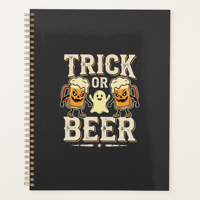 Trick or Beer Halloween Beer Design_1 Planner (Front)