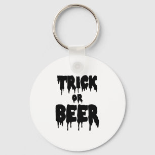 trick or beer keychain