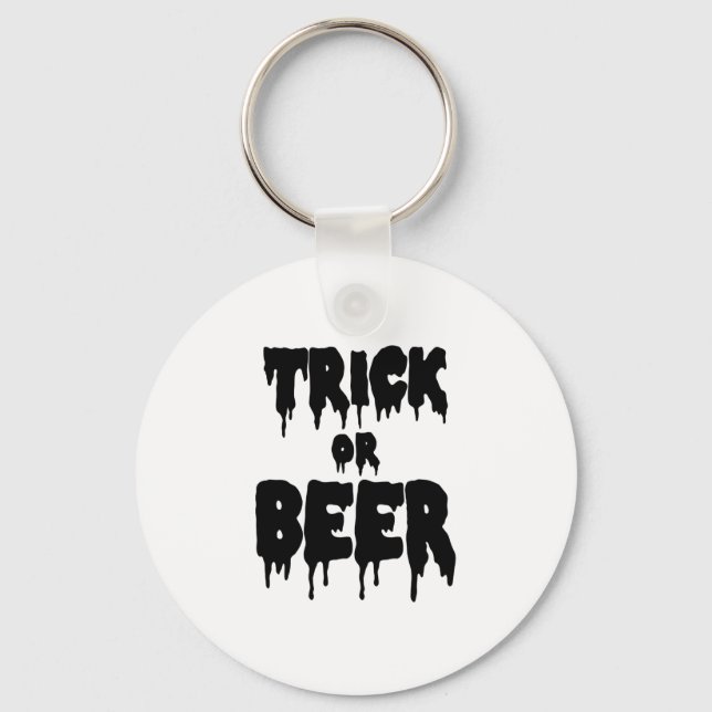 trick or beer keychain (Front)