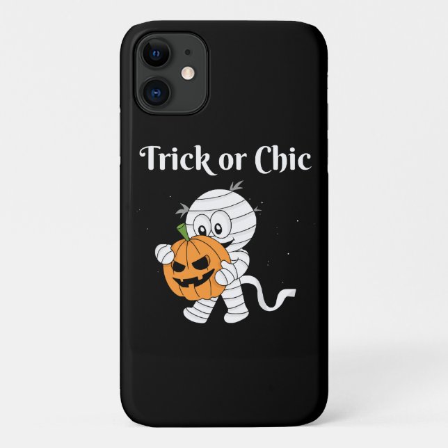 Trick Or Chic Case-Mate iPhone Case (Back)