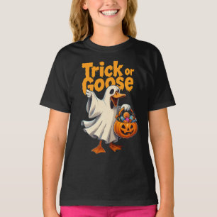 Trick or Goose Halloween Goose T-Shirt