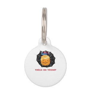 Trick Or Halloween Scary Clown Pet Tag