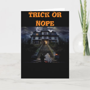 Trick Or Not Card