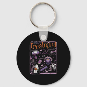 Trick Or Pt Physical Therapy Therast Halloween  Keychain