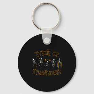 Trick Or Pt Physical Therapy Therast Halloween  Keychain