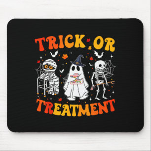 Trick Or Pt Physical Therapy Therast Halloween Mouse Pad