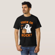 Trick or Rock T-Shirt drôle d'Halloween