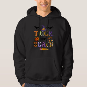 Trick Or Teach Teacher Halloween Costume 1 Hoodie