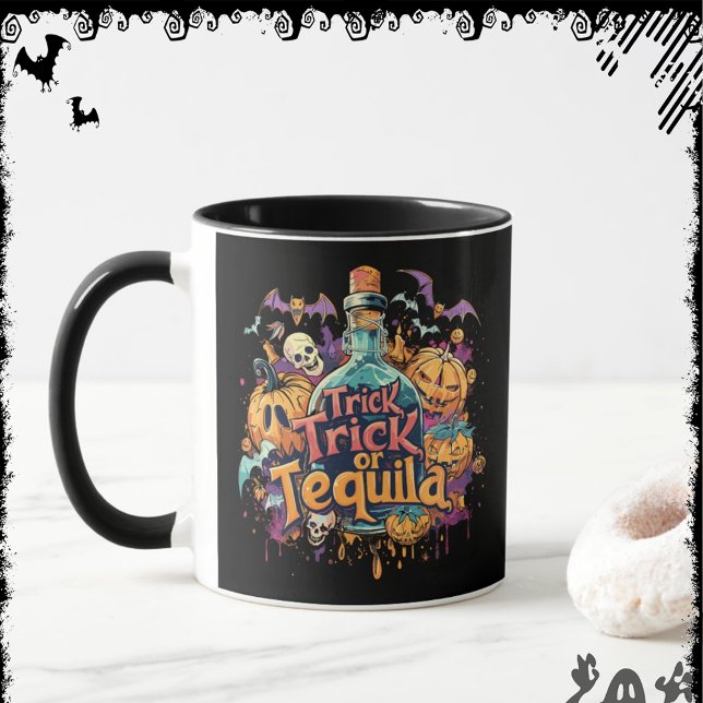 Trick or Tequila | ExDesigner | Halloween Mug (Creator Uploaded)
