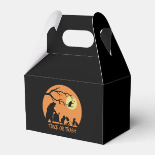 Trick Or Trash Favor Box